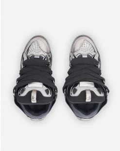 Lanvin METALLIC LEATHER CURB SNEAKERS 10 Lanvin METALLIC LEATHER CURB SNEAKERS -Lanvin Fashion fm skrk11 spec e23m9 c 2dd7c73e 00d3 491d ba23 0a487bacc41d