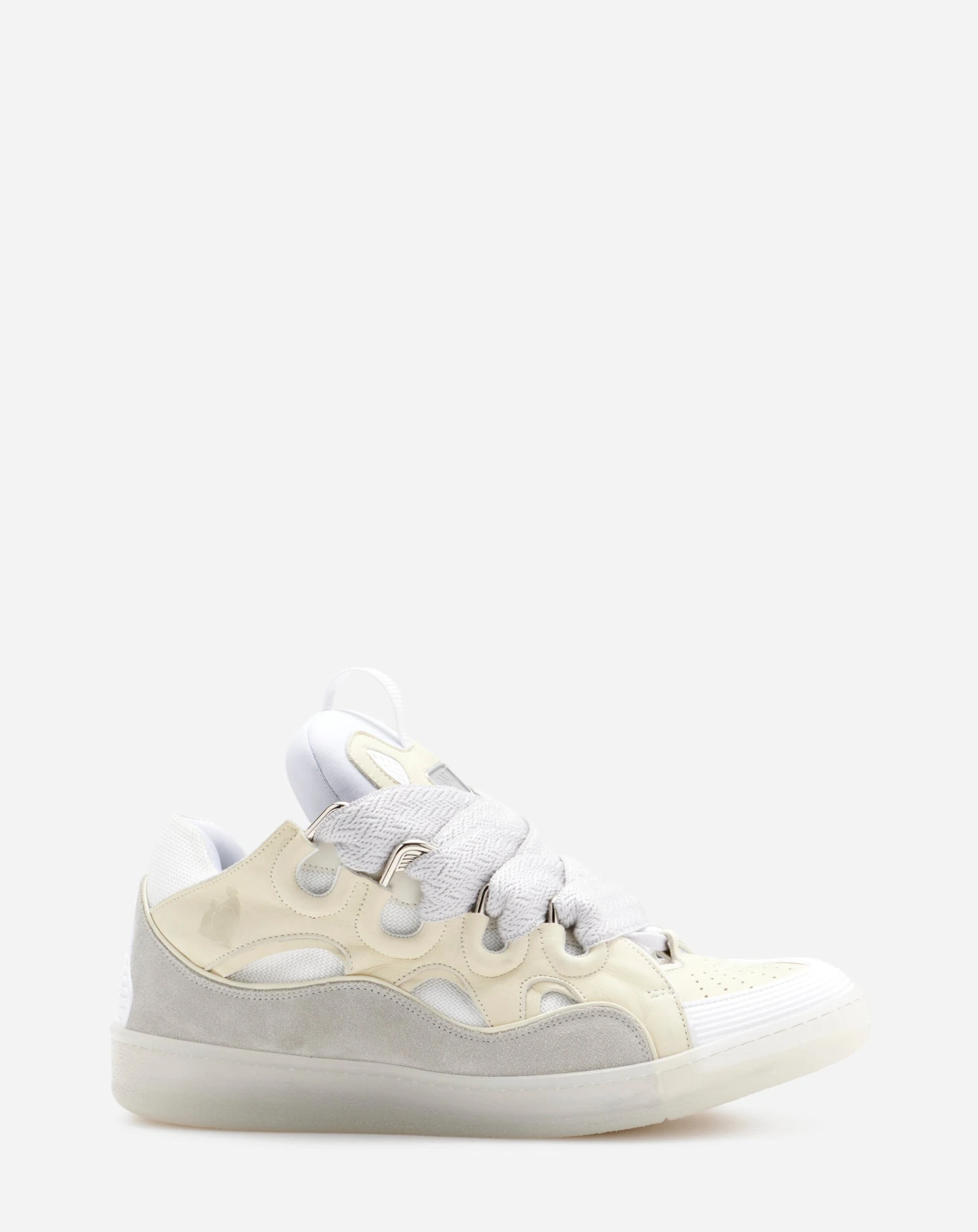 Lanvin Leather Curb Sneakers 3 Lanvin Leather Curb Sneakers