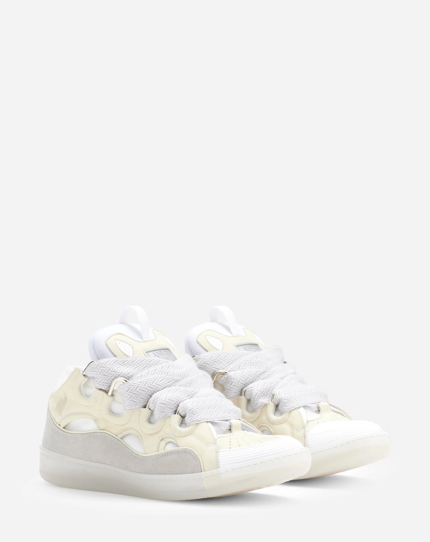 Lanvin Leather Curb Sneakers 4 Lanvin Leather Curb Sneakers - Image 2