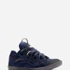 Lanvin Leather Curb Sneakers -Lanvin Fashion fm skrk11 trag a2229a
