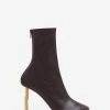 LEATHER SEQUENCE BY LANVIN ANKLE BOOTS