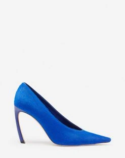 Lanvin SWING PUMPS IN PONY EFFECT LEATHER