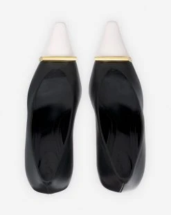 LEATHER SWING PUMPS WITH SEQUENCE BY LANVIN JEWEL -Lanvin Fashion fw pusp07 napa p23b104 c