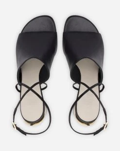 LEATHER SEQUENCE BY LANVIN CHUNKY HEELED SANDALS 10 LEATHER SEQUENCE BY LANVIN CHUNKY HEELED SANDALS -Lanvin Fashion fw sasm02 napa a2310m1 e 8870d522 d8d7 46ec 9160 14e6354bdc1c
