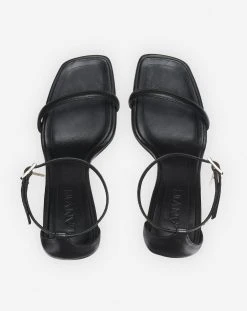 Lanvin LEATHER SWING SANDALS -Lanvin Fashion fw sass04 napa p2310 c