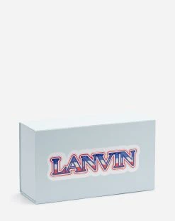 Lanvin WORLD CUP LEATHER CURB SNEAKERS -Lanvin Fashion fw skdbb1 pntd e21 box a