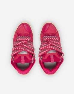 Lanvin LEATHER CURB SNEAKERS -Lanvin Fashion fw skdk02 drag a23594 e f0f967b9 91ca 4437 95fb 014a47df7363