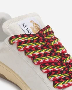 Lanvin SUEDE LITE CURB SNEAKERS -Lanvin Fashion fw skdk0b vesu a2300 f
