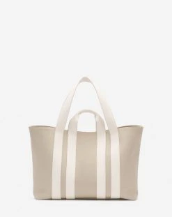 Lanvin BALLADE EAST WEST CANVAS TOTE -Lanvin Fashion lm bgste0 canv a23090 d