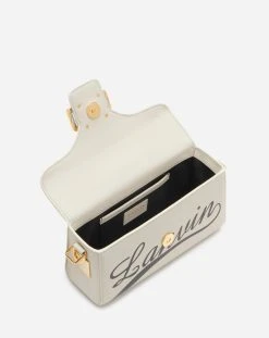 Shiny Leather LANVIN NANO Pencil Bag -Lanvin Fashion lw bgbr06 pala a22001d