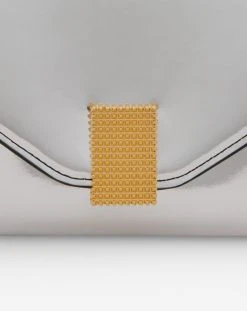 Lanvin CONCERTO WALLET ON CHAIN BAG IN METALLIC LEATHER -Lanvin Fashion lw bgses0 refl p23m2 e