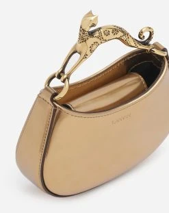 Lanvin METALLIC LEATHER NANO HOBO CAT BAG 12 Lanvin METALLIC LEATHER NANO HOBO CAT BAG -Lanvin Fashion lw bgshc0 metl a23m1 e f09345f9 45c6 4856 9f83 8142f97b6071