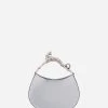 Lanvin SMALL METALLIC LEATHER HOBO CAT BAG -Lanvin Fashion lw bgshc1 metl a23m2 a