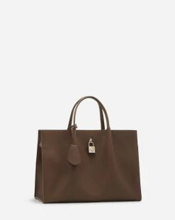Lanvin Grained Leather BOGEY Day Bag MM