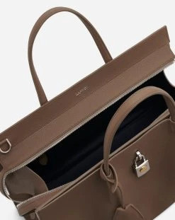 Lanvin Grained Leather BOGEY Day Bag MM -Lanvin Fashion lw bgsr02 olda a2209d