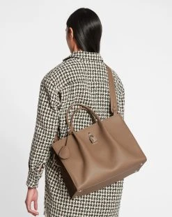 Lanvin Grained Leather BOGEY Day Bag MM -Lanvin Fashion lw bgsr02 olda a2209f