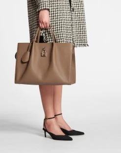 Lanvin Grained Leather BOGEY Day Bag MM -Lanvin Fashion lw bgsr02 olda a2209g