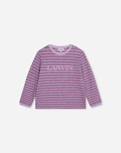 Lanvin METALLIC SWEATSHIRT