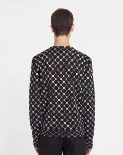 Lanvin FLORAL JACQUARD BOXY CARDIGAN -Lanvin Fashion rm ca0020 k501 e2310s1 d 5a788c1b a710 4450 8e1a 771bde095610