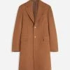 Lanvin CLASSIC SINGLE-BREASTED COAT WITH SHEARLING COLLAR -Lanvin Fashion rm co0002 5574 p23603a
