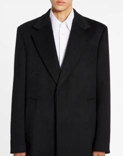 Lanvin SARTORIAL TAILORED COAT IN DOUBLE FACE CASHMERE -Lanvin Fashion rm co0101 5570 p2310e
