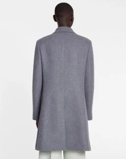 Lanvin CLASSIC SINGLE-BREASTED COAT WITH EMBROIDERIES -Lanvin Fashion rm co9002 5574 p23124d