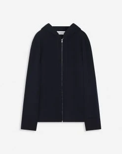 Lanvin WOOL ZIP-UP HOODIE