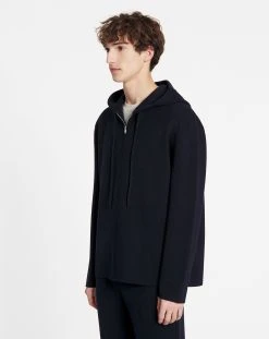 Lanvin WOOL ZIP-UP HOODIE -Lanvin Fashion rm ho0006 k003 a2329 c f49ac66d 2dd2 439e a105 e31a0d98368a