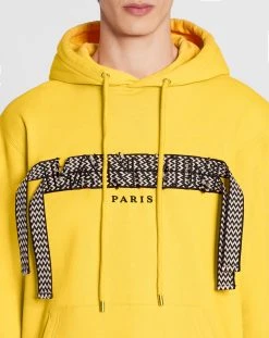 OVERSIZED EMBROIDERED LANVIN CURB LACE HOODIE -Lanvin Fashion rm ho0009 j199 a23801 e b7e6bde6 83e6 44e3 b554 f2e54d0077f4