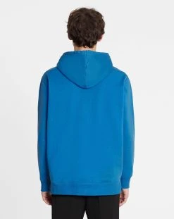 OVERSIZED EMBROIDERED LANVIN PARIS HOODIE -Lanvin Fashion rm ho0009 j210 a23296 d