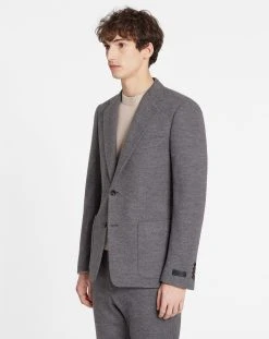 Lanvin SINGLE-BREASTED JACKET WITH PATCH POCKETS -Lanvin Fashion rm ja0004 5218 a23124 c c0b4a627 9a78 4dd5 ad20 712e52dbf03e