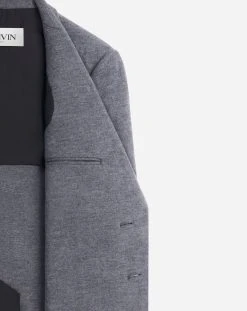 Lanvin SINGLE-BREASTED PATCH POCKETS JACKET -Lanvin Fashion rm ja0004 5218 p23124f 3b918550 3af3 41dc 9dc1 5789d6295d88