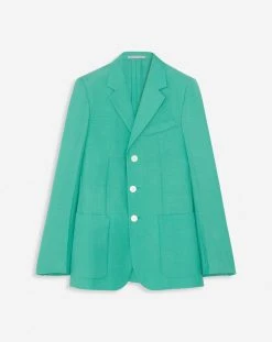 Lanvin 3-BUTTON PATCH POCKET JACKET
