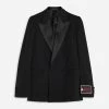 Lanvin DOUBLE-BREASTED TUXEDO JACKET WITH CONTRASTING PANELS -Lanvin Fashion rm ja0013 4885 h2210 a a806ce32 2117 4b2c 8d83 b2b27457bddc
