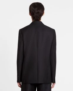 Lanvin BOXY DOUBLE-BREASTED JACKET -Lanvin Fashion rm ja0018 5721 a2329 d
