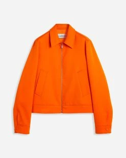 Lanvin ZIP-UP JACKET WITH WELT POCKETS