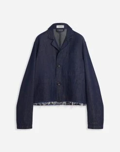 Lanvin DENIM JACKET WITH PATCH POCKETS