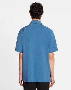 Lanvin OVERSIZED POLO -Lanvin Fashion rm pl0001 j011 a23296 d c6548064 7264 4c66 90c0 6ff24d344211