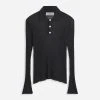 Lanvin SHEER KNIT POLO -Lanvin Fashion rm pl0017 k403 e2310 a