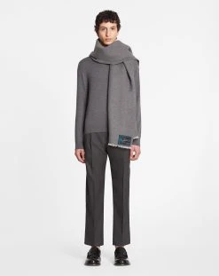 Lanvin MERINO WOOL CREWNECK SWEATER 8 Lanvin MERINO WOOL CREWNECK SWEATER -Lanvin Fashion rm po0008 k200 a23124 b