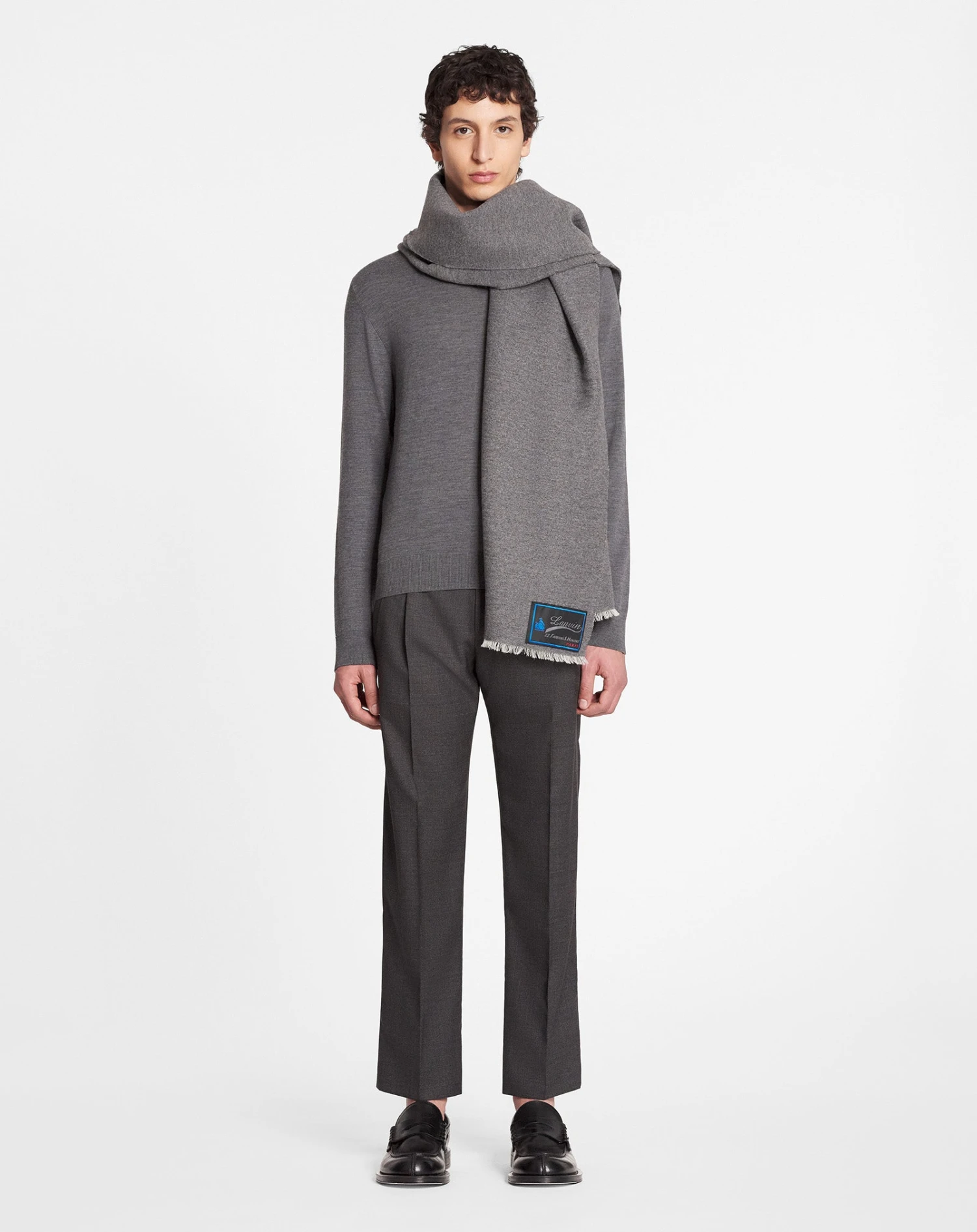 Lanvin MERINO WOOL CREWNECK SWEATER 4 Lanvin MERINO WOOL CREWNECK SWEATER - Image 2