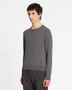 Lanvin MERINO WOOL CREWNECK SWEATER 9 Lanvin MERINO WOOL CREWNECK SWEATER -Lanvin Fashion rm po0008 k200 a23124 c