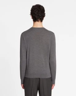 Lanvin MERINO WOOL CREWNECK SWEATER 10 Lanvin MERINO WOOL CREWNECK SWEATER -Lanvin Fashion rm po0008 k200 a23124 d