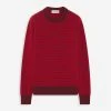 Lanvin CURB HERRINGBONE CREWNECK SWEATER IN MERINO WOOL -Lanvin Fashion rm po0024 k005 a23b330 a 620fd2a0 e5f1 4b14 8c97 68d96c171077
