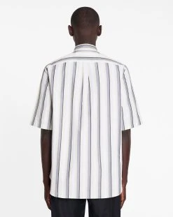 Lanvin OVERSIZED SHORT SLEEVE SHIRT -Lanvin Fashion rm si0006 5594 p23s1d 53781c86 004c 4327 a47f 650db8562f05