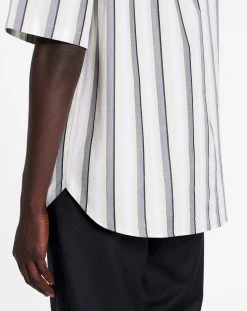 Lanvin OVERSIZED SHORT SLEEVE SHIRT -Lanvin Fashion rm si0006 5594 p23s1f 6ed05525 512e 4618 8dce 7b97aea5b37a