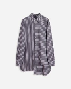 Lanvin LONG SLEEVE ASYMMETRIC SHIRT