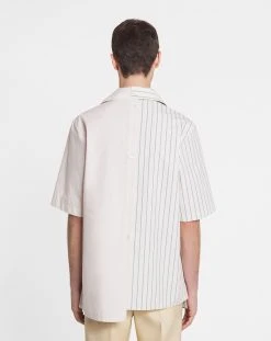 Lanvin ASYMMETRIC SCRATCH & SNIFF SHIRT -Lanvin Fashion rm si0014 5691 e23002 d 254bd447 e993 4ba4 89dd eb161cb31b6f