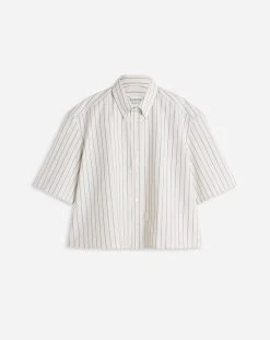 Lanvin CROPPED SHORT-SLEEVED SHIRT
