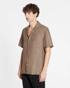 Lanvin PRINTED BOWLING SHIRT -Lanvin Fashion rm si0019 5743 a2366 c 9a7e876e 41b6 4c6f 8eb0 ae1deb3e2e87